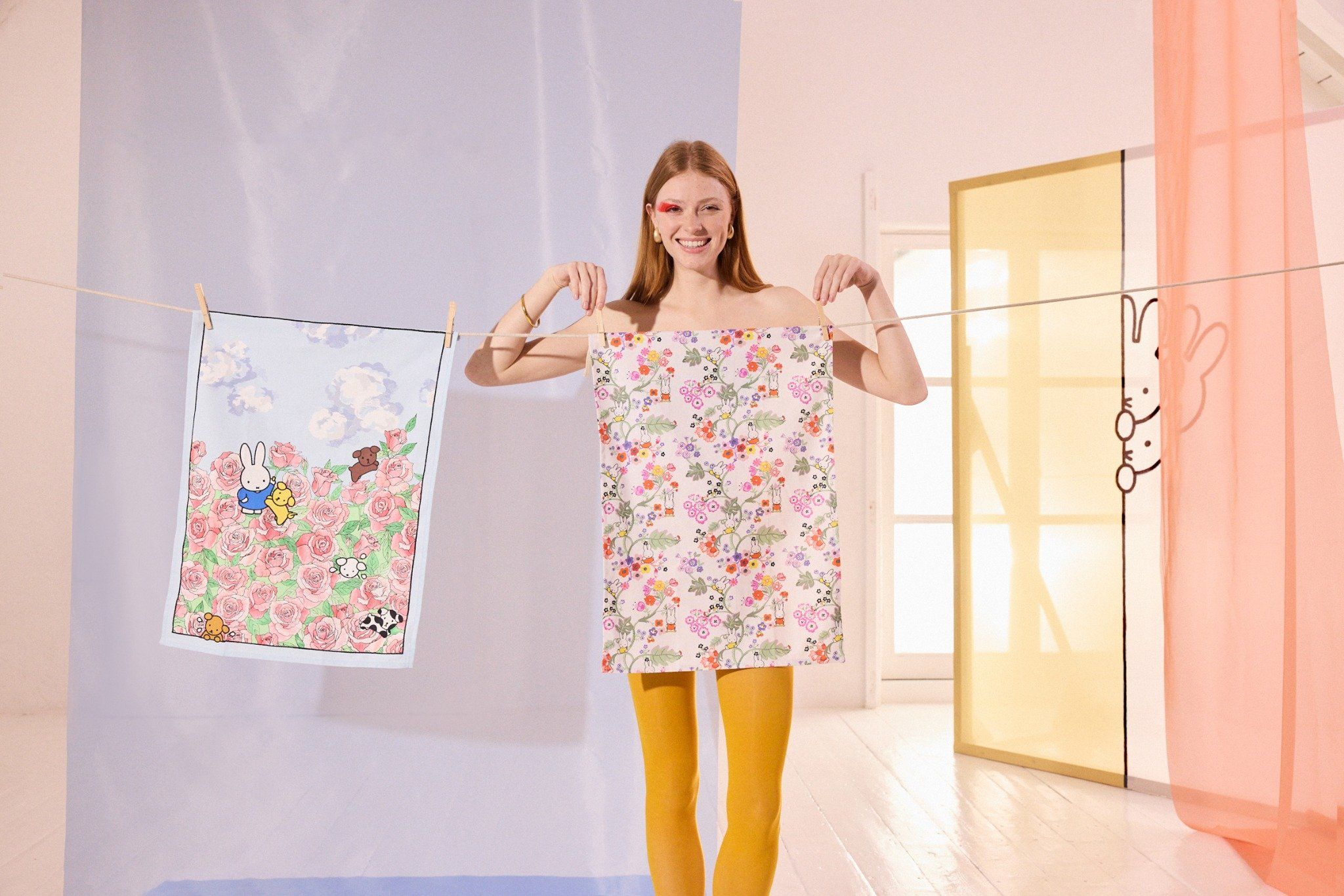 Bộ 2 khăn trà/ - MIFFY