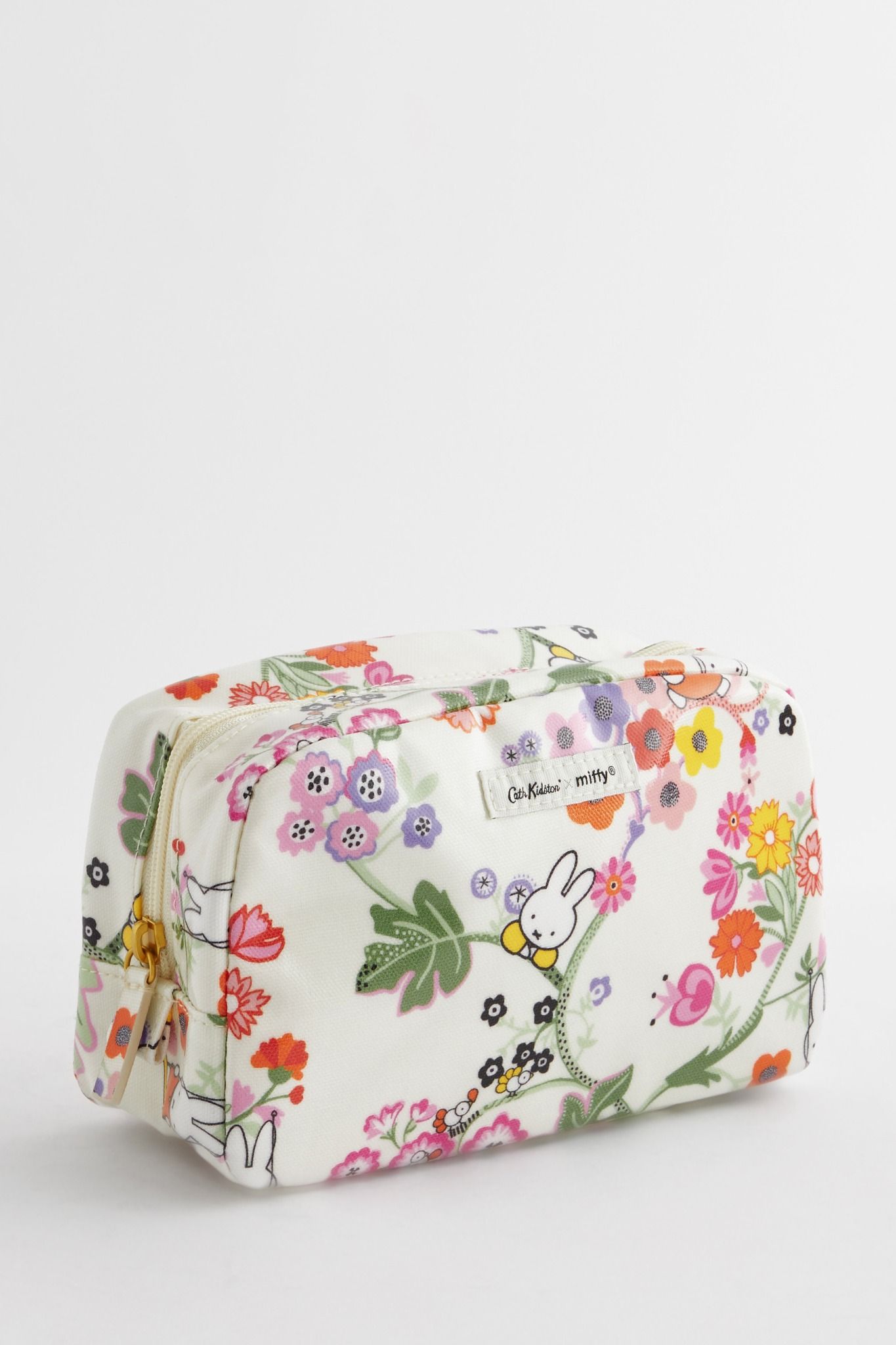 Túi đựng mỹ phẩm/Make up bag - Miffy Botanical - Ecru