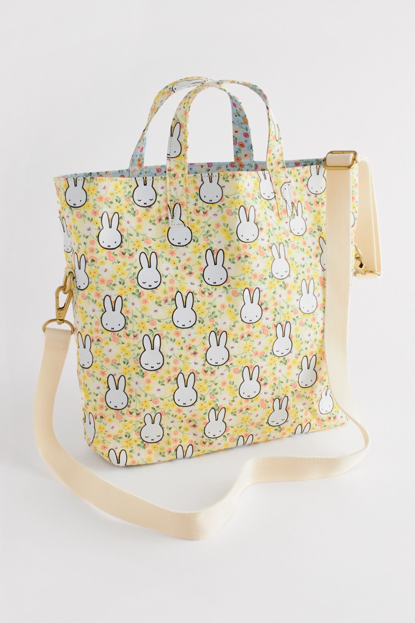  Túi đeo chéo/Reversible Crossbody - Miffy Ditsy - Yellow 