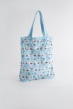  Túi đeo vai xếp gọn/Foldaway Tote - Miffy Ditsy - Blue 