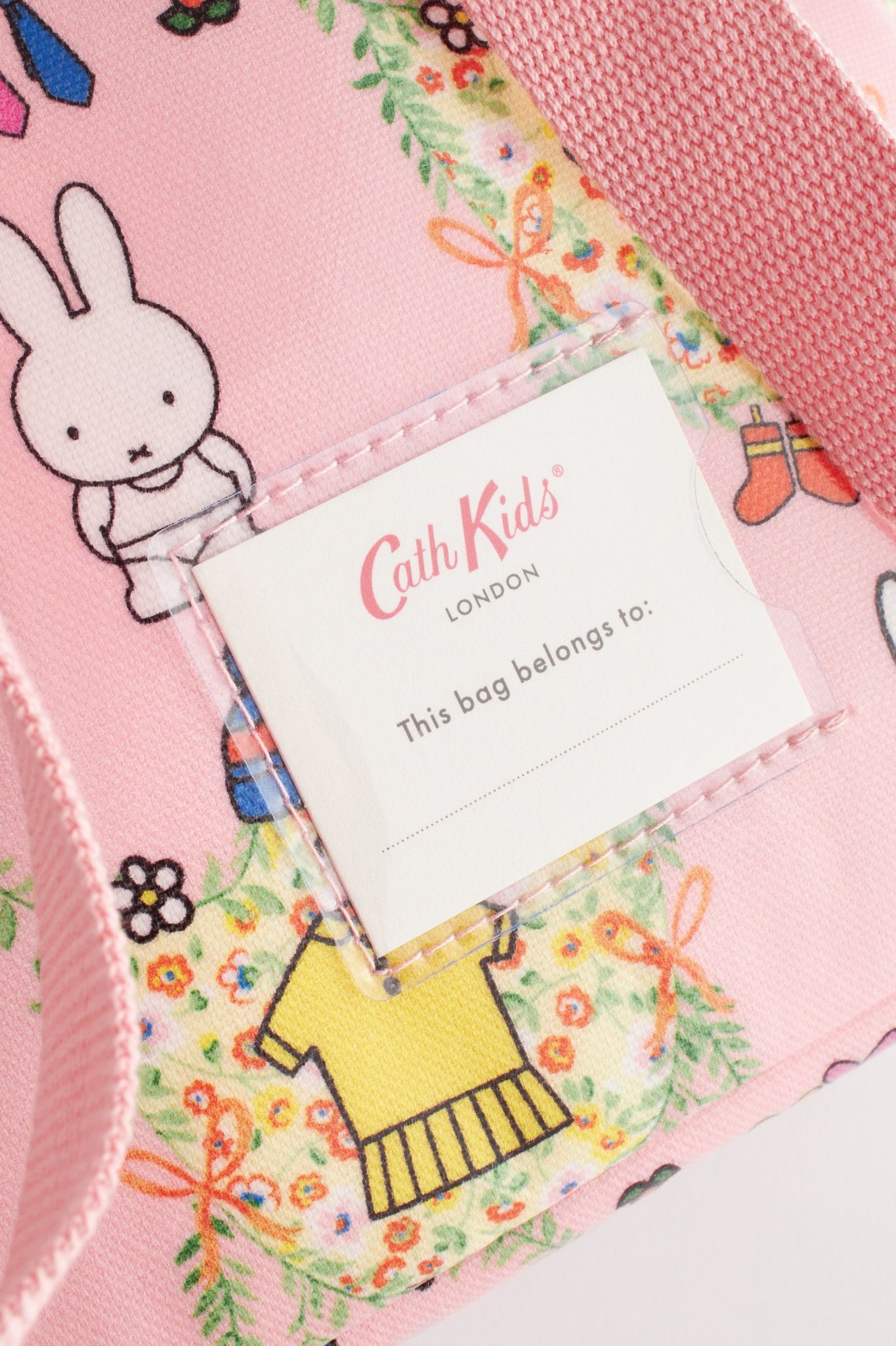 Ba lô cho bé /Kids Mini Backpack - Miffy Placement - Pink