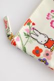  Ví nữ/Zipped Purse - Miffy Botanical - Ecru 