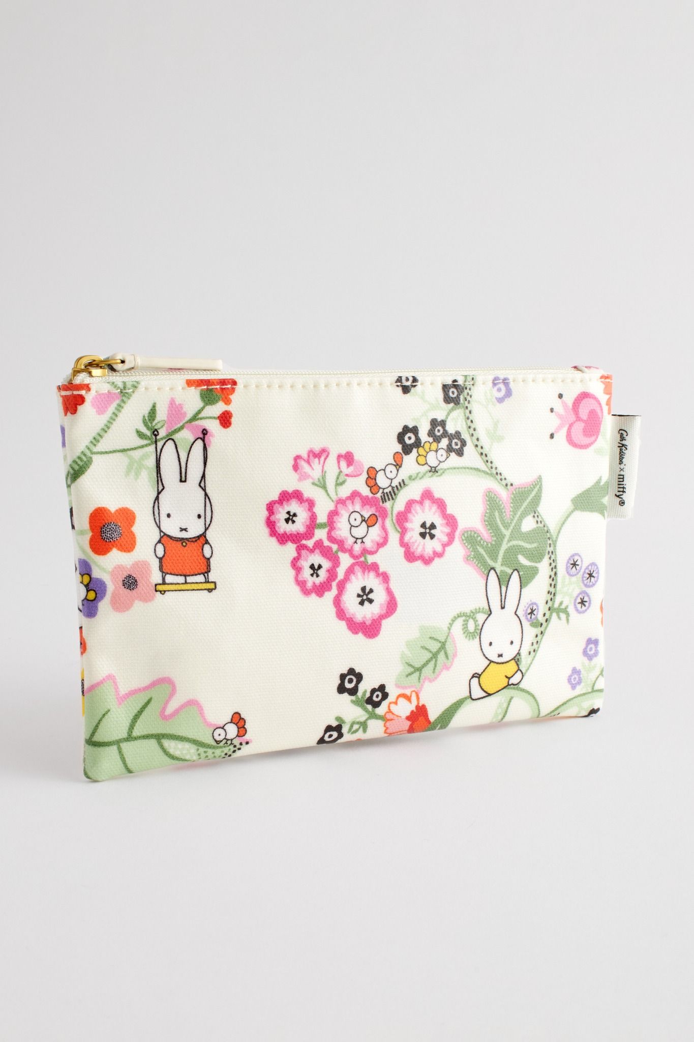  Ví nữ/Zipped Purse - Miffy Botanical - Ecru 