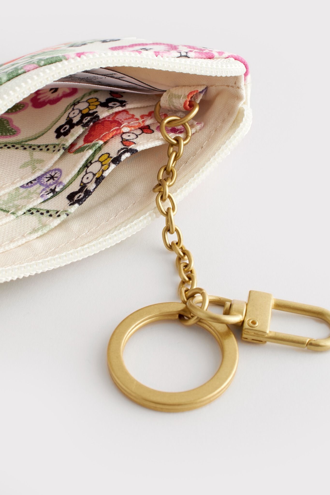 Ví ngắn/Card & Coin Purse - Miffy Botanical - Ecru