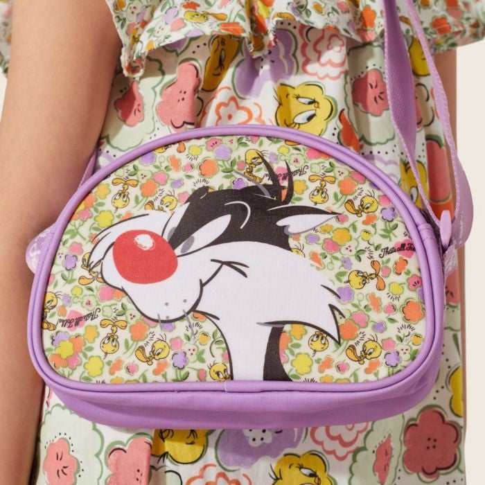  Túi đeo chéo/Novelty Half Moon Cross Body - Tweety Pie 