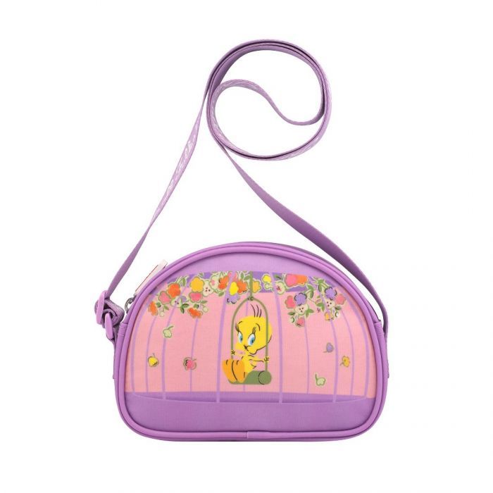  Túi đeo chéo/Novelty Half Moon Cross Body - Tweety Pie 