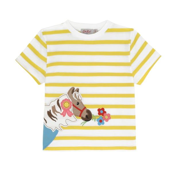 Áo cho bé/SS Pony Tshirt - Pony - Off White