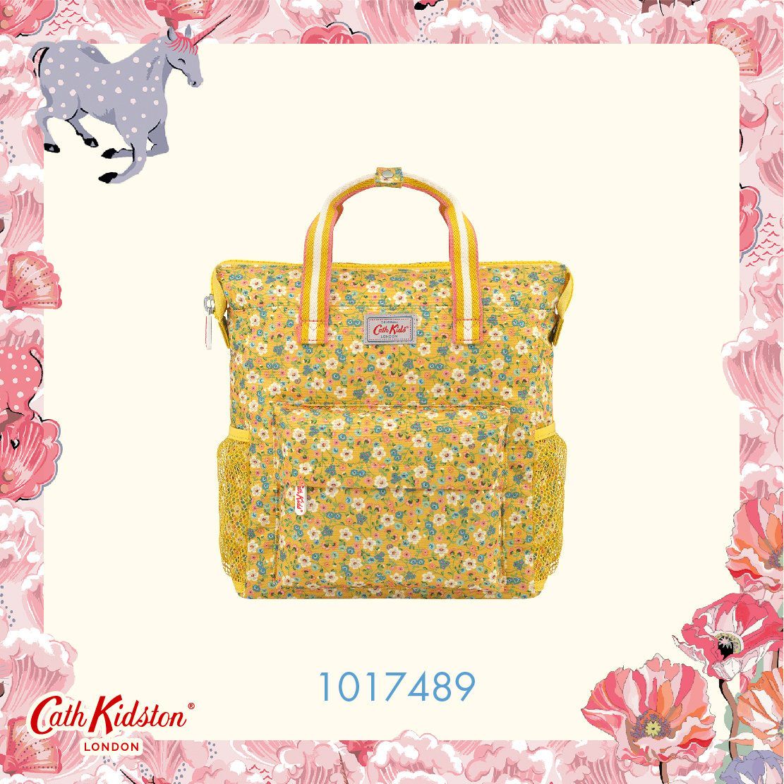 Ba lô cho bé /Kids Large Tote Backpack - Pembridge Ditsy - Yellow