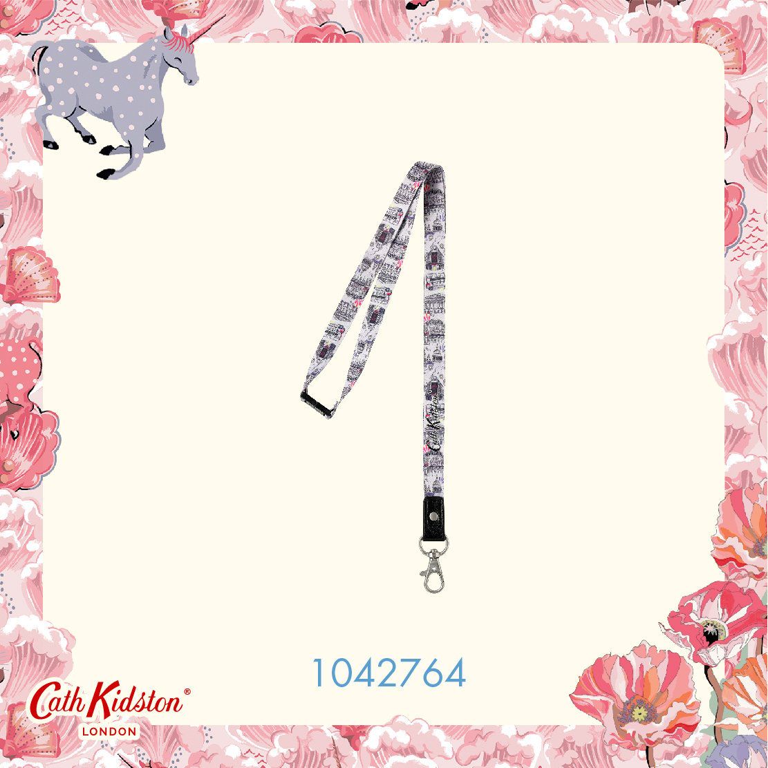 Dây đeo/Lanyard - London Lanyard - Lilac