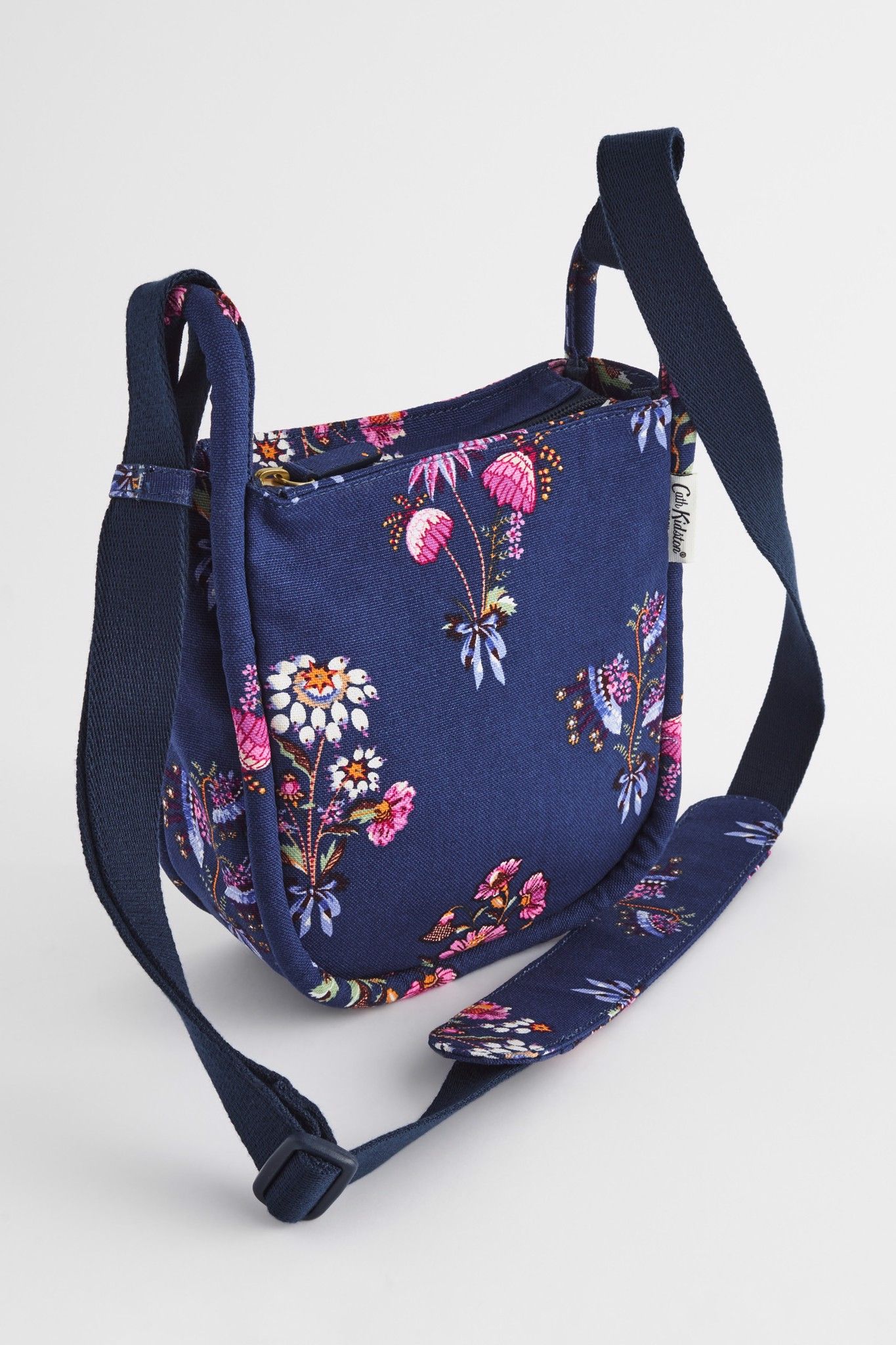 Túi đeo chéo/LRG Zipped Messenger - Friendship Bunch - Xanh Navy
