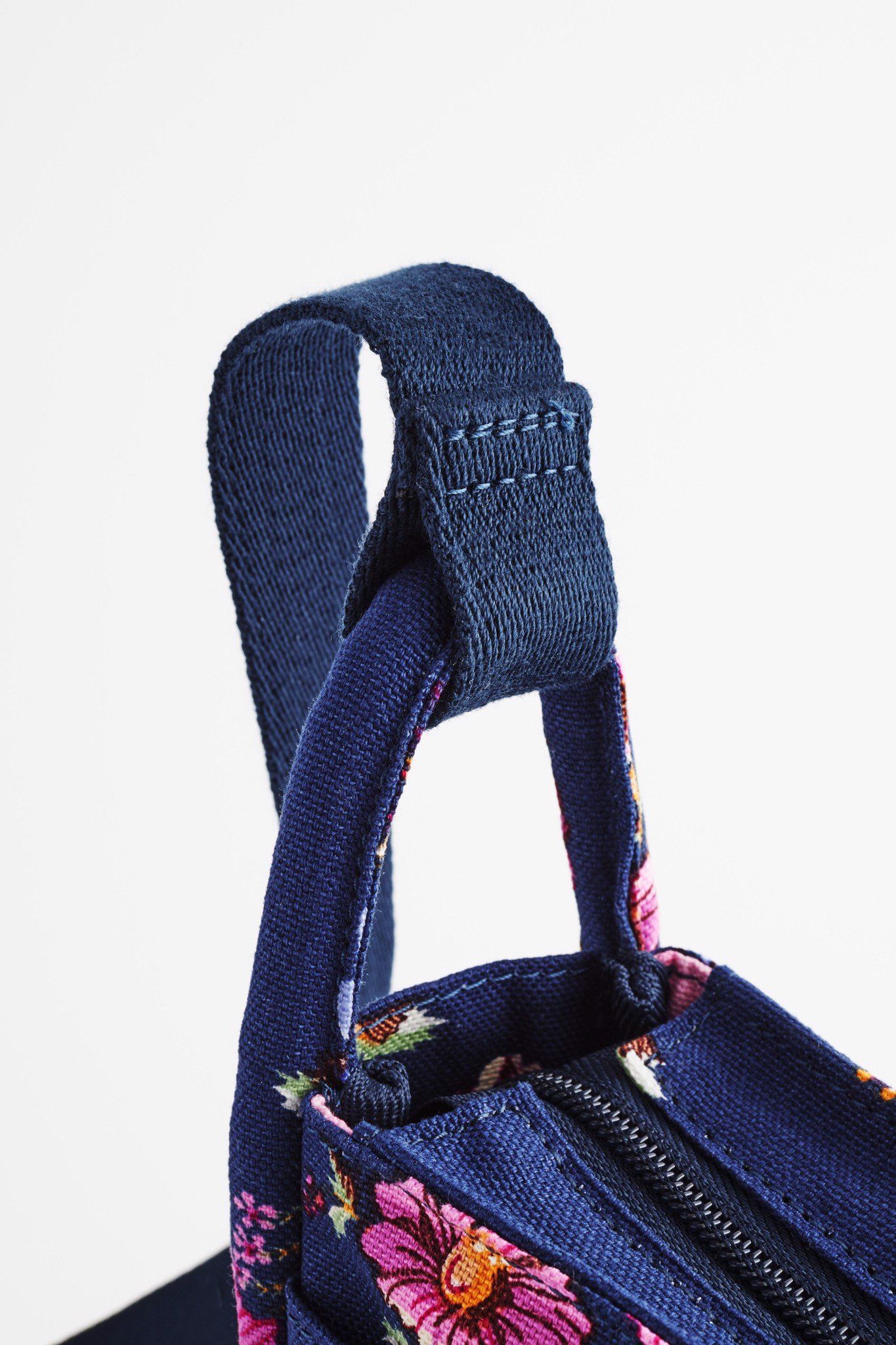 Túi đeo chéo/Mini Zipped Messenger - Friendship Bunch - Xanh Navy