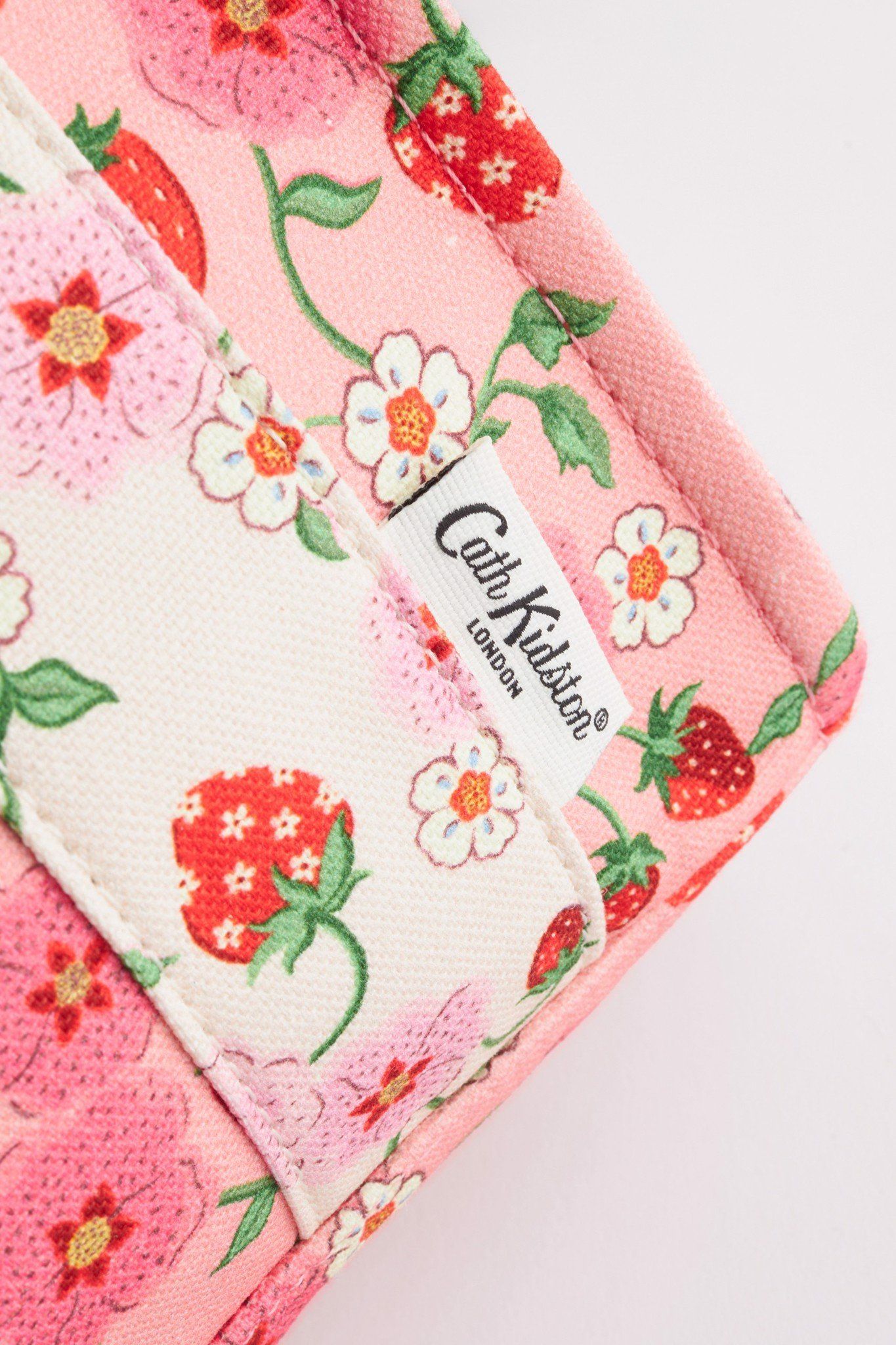 Túi đeo tay/Mini Bonded Tote - Strawberry Small - Hồng