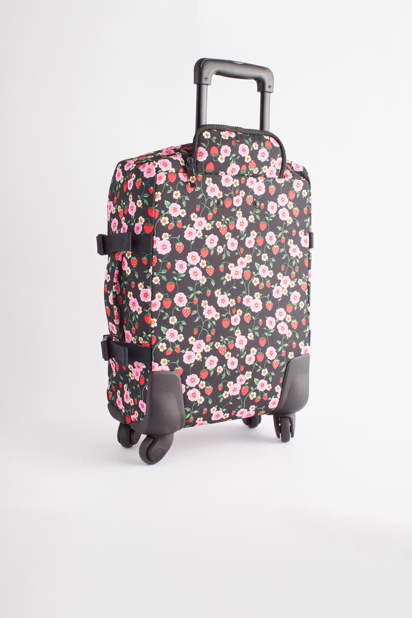 Va li/Suitcase Wheels - Strawberry - Đen