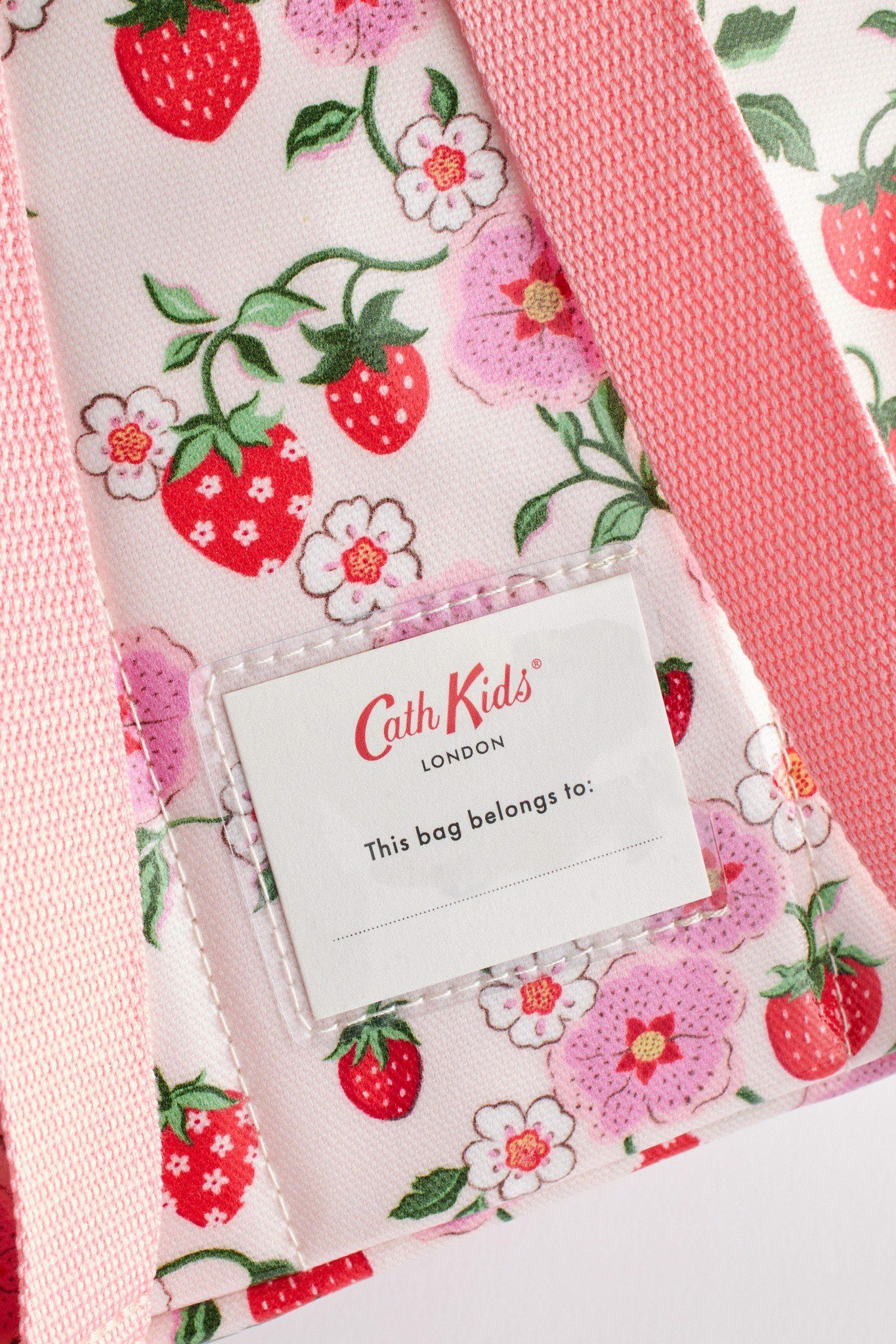 Ba lô cho bé /Kids Medium Backpack - Strawberry Small - Hồng
