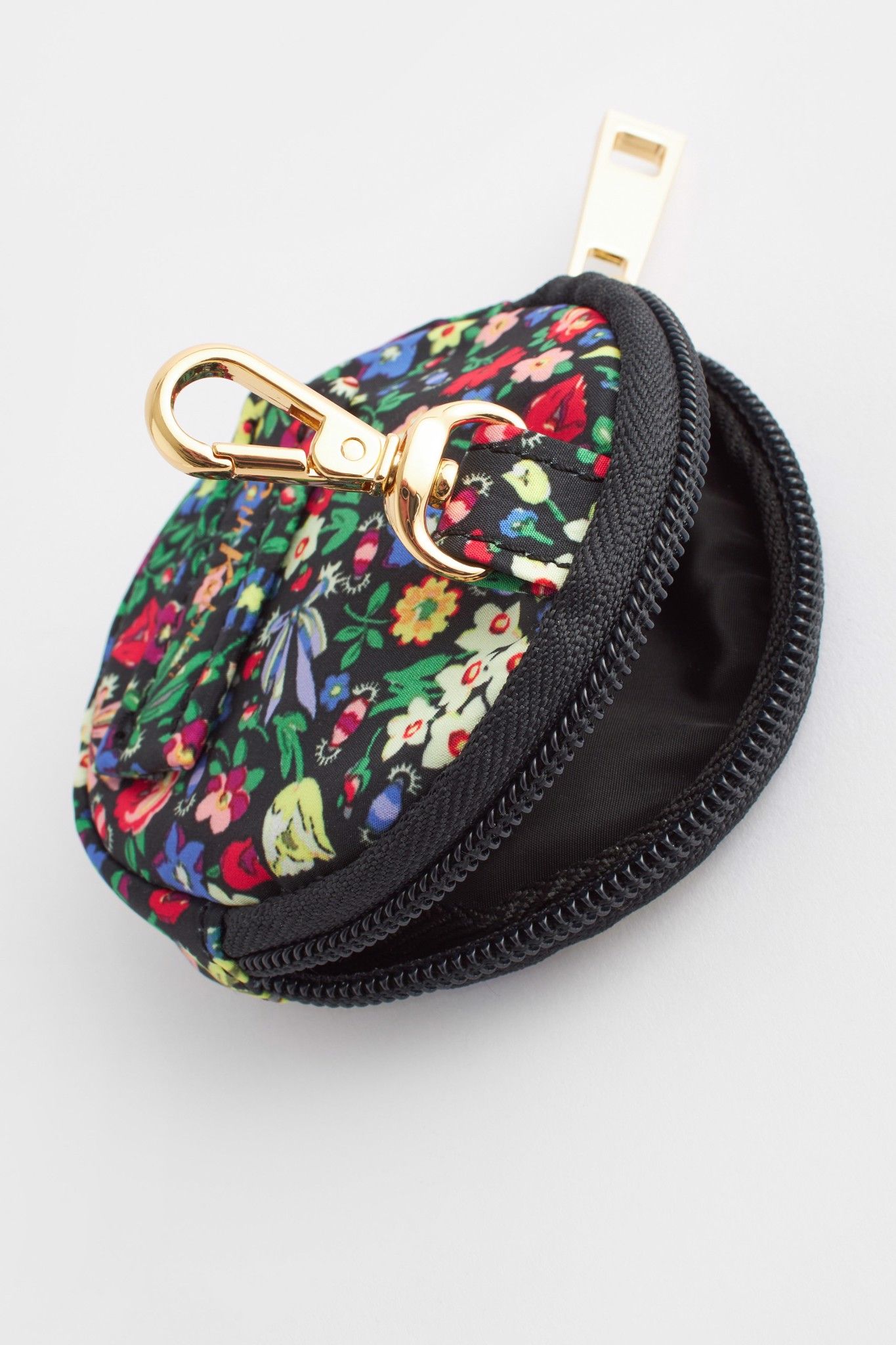Ví/Round Coin Purse - Harmony Ditsy - Đen