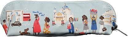 Ví đựng bút/Curved Pencil Case - London People