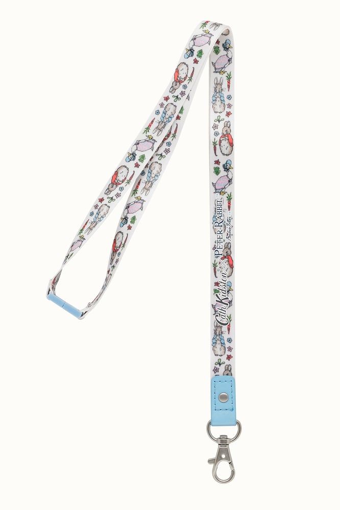 Cath Kidston - Dây đeo/Lanyard - Garden Ditsy lanyard - Cream