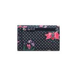  Cath Kidston - Ví nữ gập/Foldover Wallet - Lillies Posey - Navy 