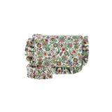  Cath Kidston - Túi đeo chéo/Organic Cotton Ruffle Cross Body - Dense Paisley - Mint 