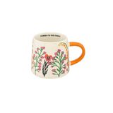  Cath Kidston - Ly/Billie Mug - Paper Pansies - Peach 