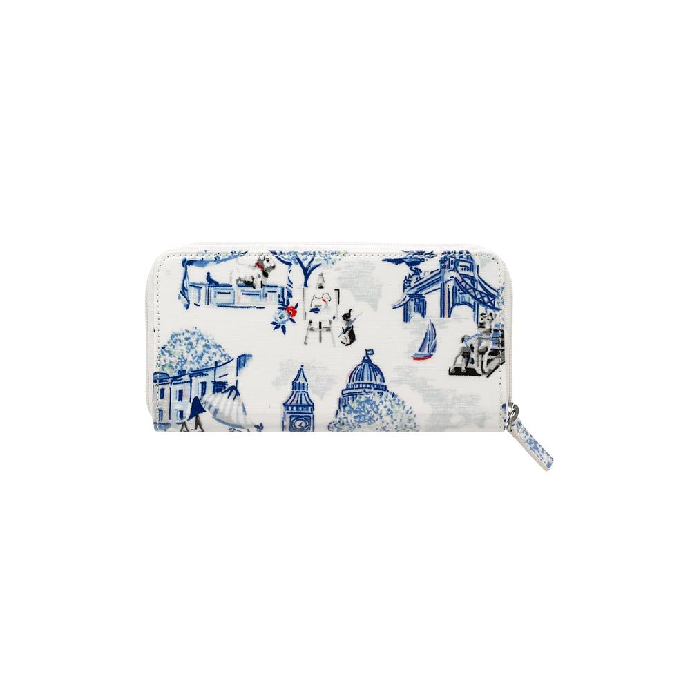 Ví nữ dài/Continental Zip Wallet - 30 Years London Toile