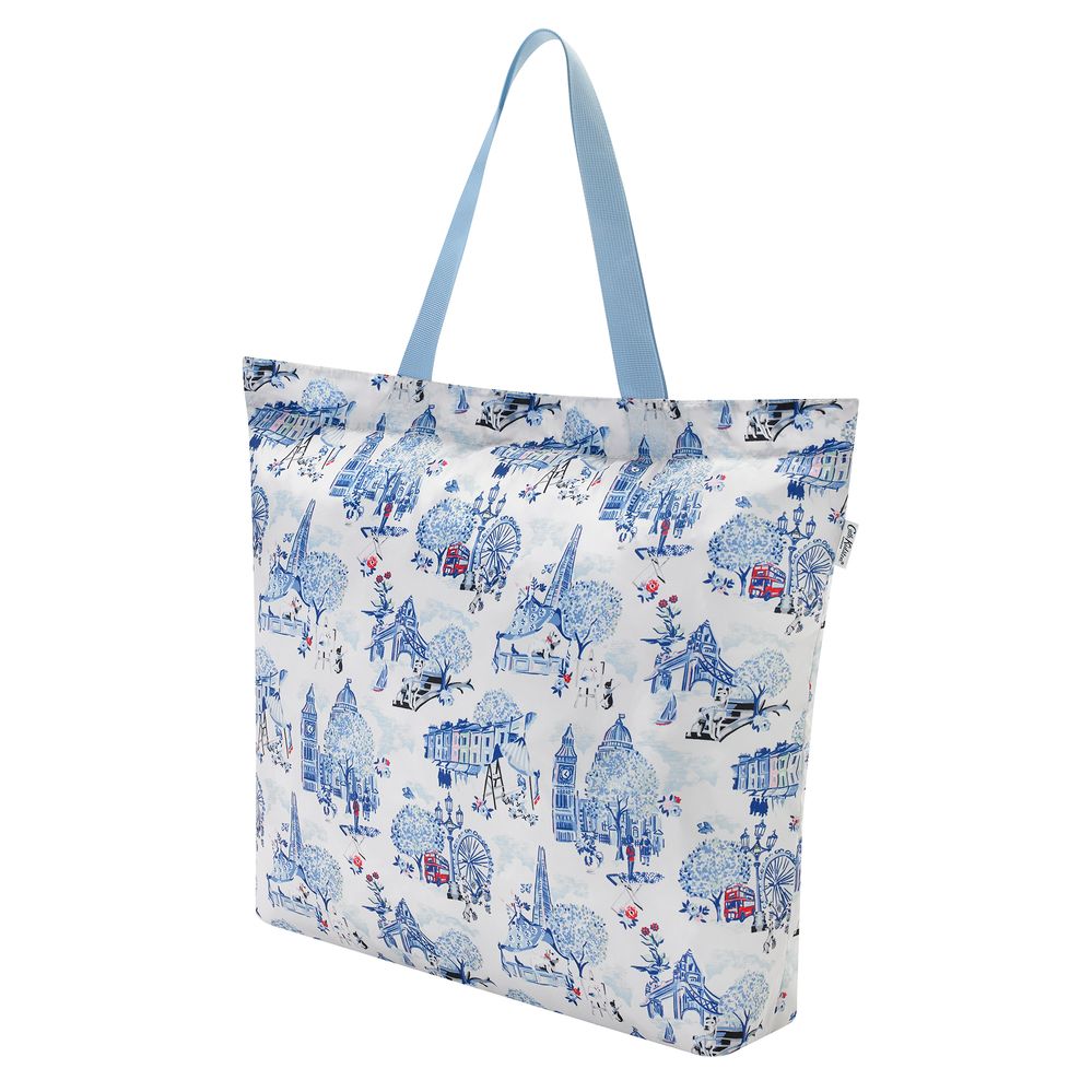  Túi/Large Foldaway Tote  30 Years London Toile - Cream - 1083354 