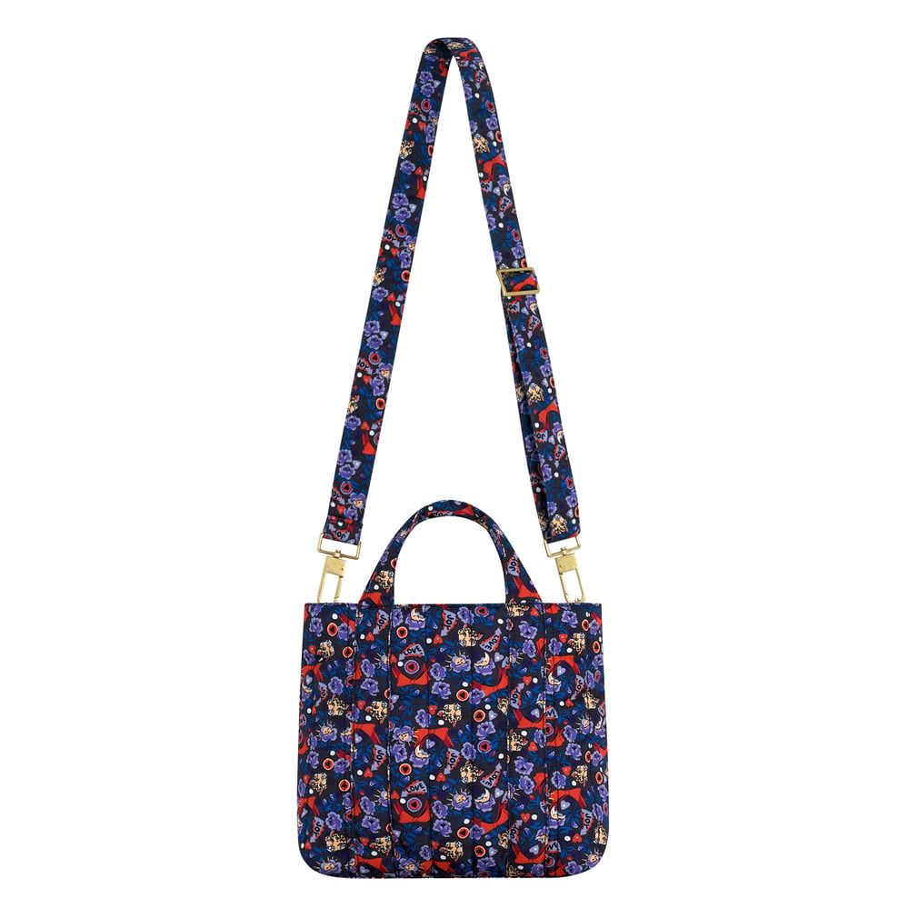  Cath Kidston - Túi đeo chéo/The Quilt Cross Body - Pinball Ditsy - Purple 