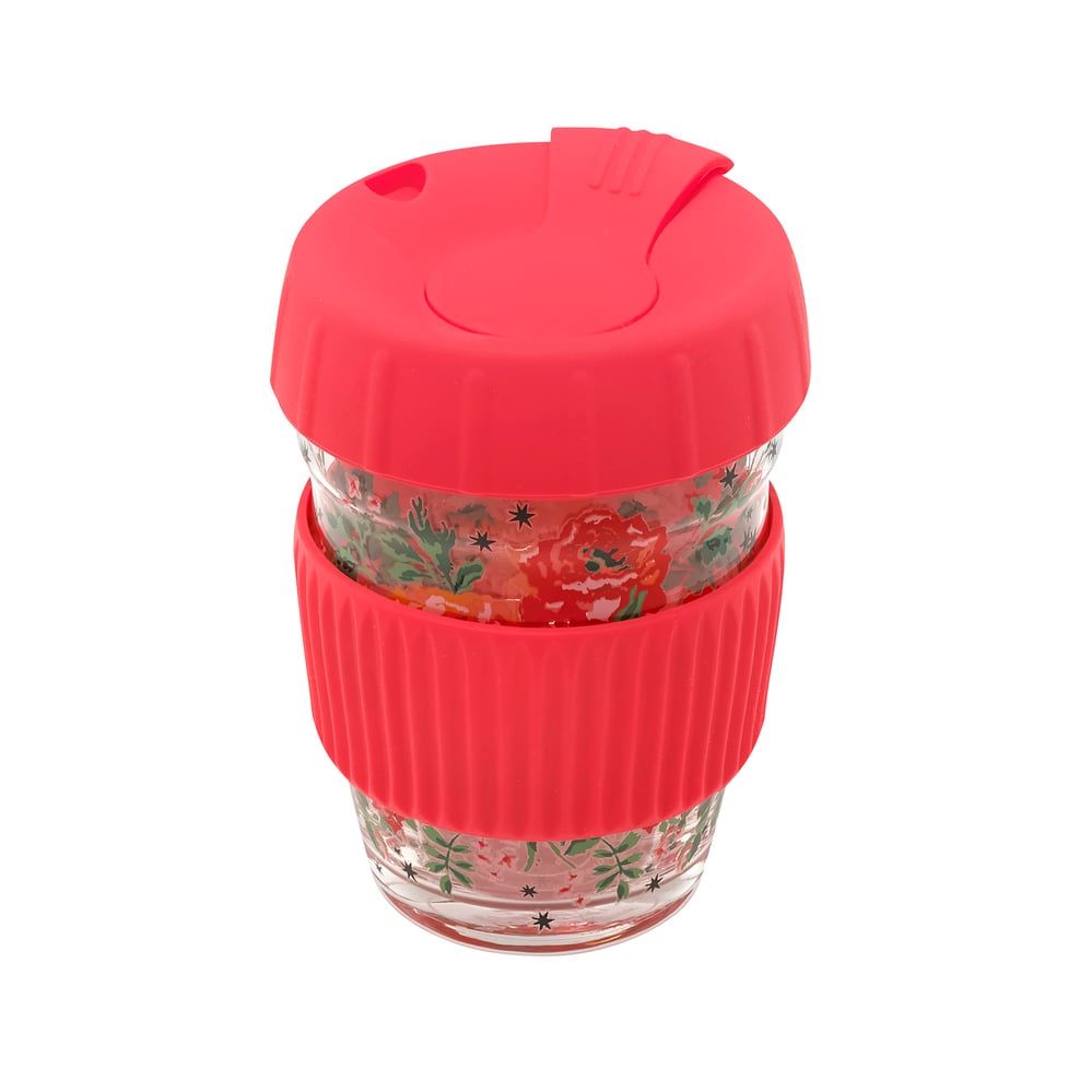 Bình giữ nhiệt/Glass Travel Cup 30 Years Rose - 1085488