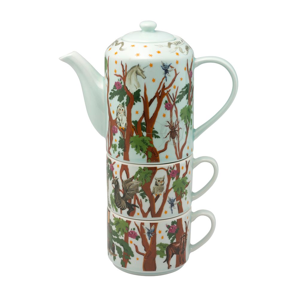 Bộ ấm trà và 2 ly/Boxed Tea For Two - Forbidden Forest - 1084801