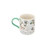  Cath Kidston - Ly/Rosie Fine China Mug - Celestial - Blue/Pink 