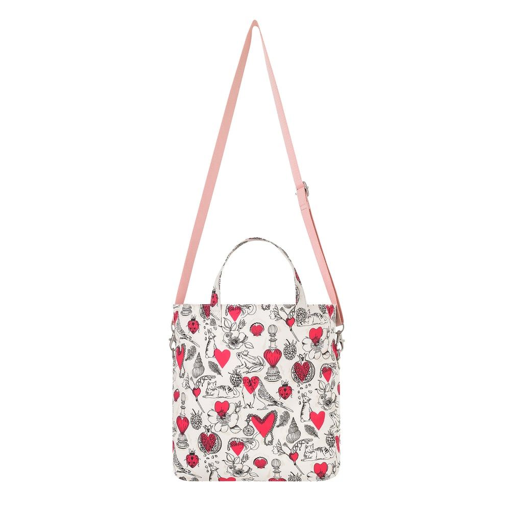 Túi đeo chéo/Reversible Cross Body Shape my Heart - Cream - 1082951