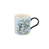  Cath Kidston - Ly/Rosie Fine China Mug - Celestial - Blue 