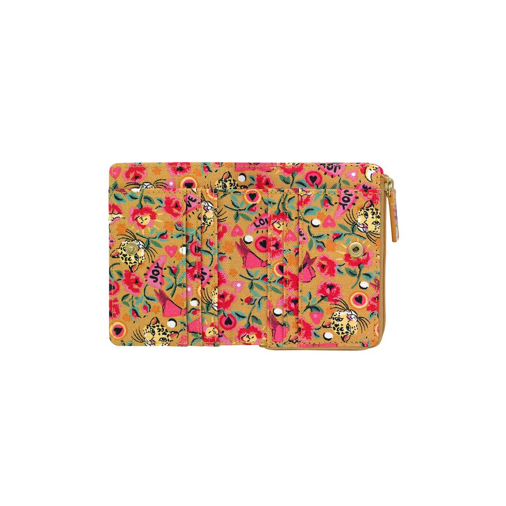  Cath Kidston - Ví nữ ngắn/Slim Pocket Purse - Pinball Ditsy - Yellow 