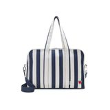  Túi du lịch xếp gọn/Woven Stripe Travel Bag - Hand Drawn Candy Stripe 