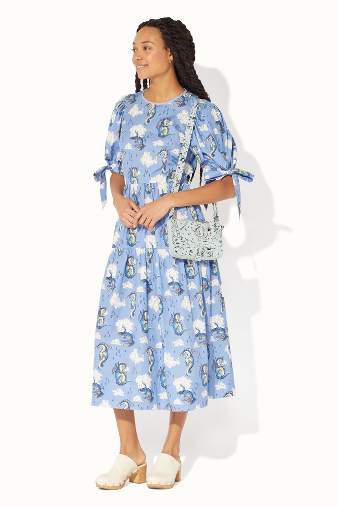 Cath Kidston - Túi đeo chéo/The Everything Cross Body - Celestial - Blue