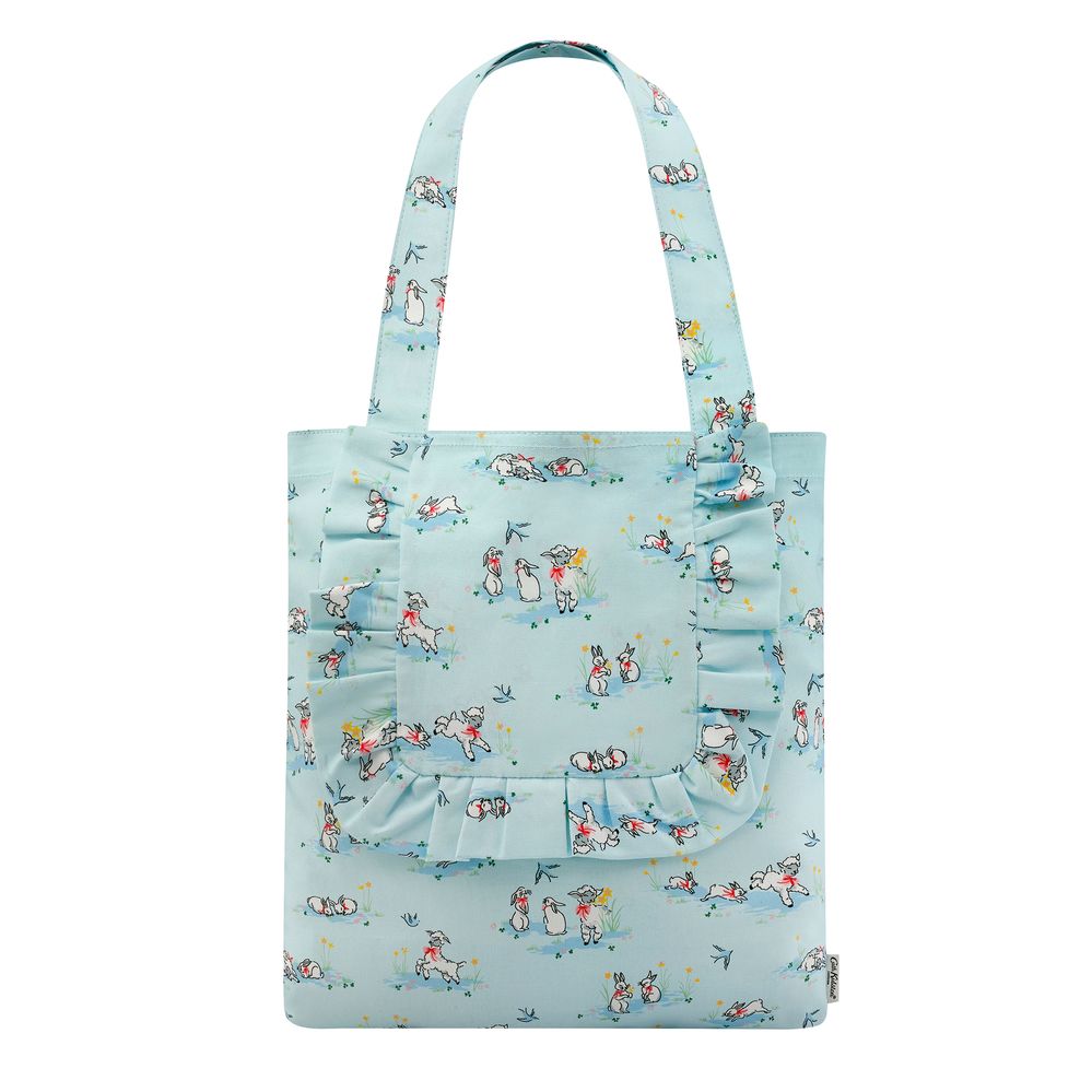  Túi đeo vai/Frill Tote Spring Bunnies and Lambs  - Blue - 1089264 