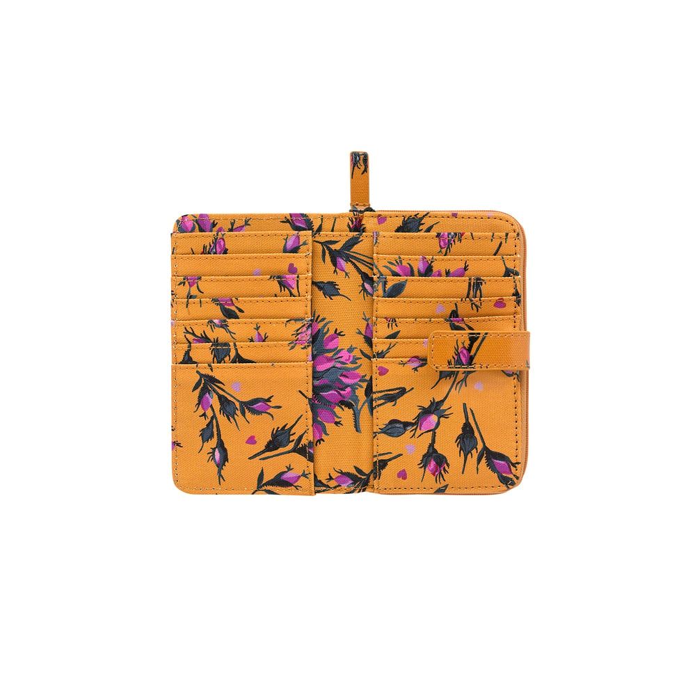 Ví gập/Folded Zip Wallet - Forever - Camel