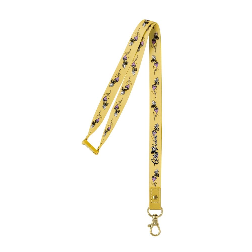 Dây đeo/Lanyard - Bee & Heart Lanyard - Yellow