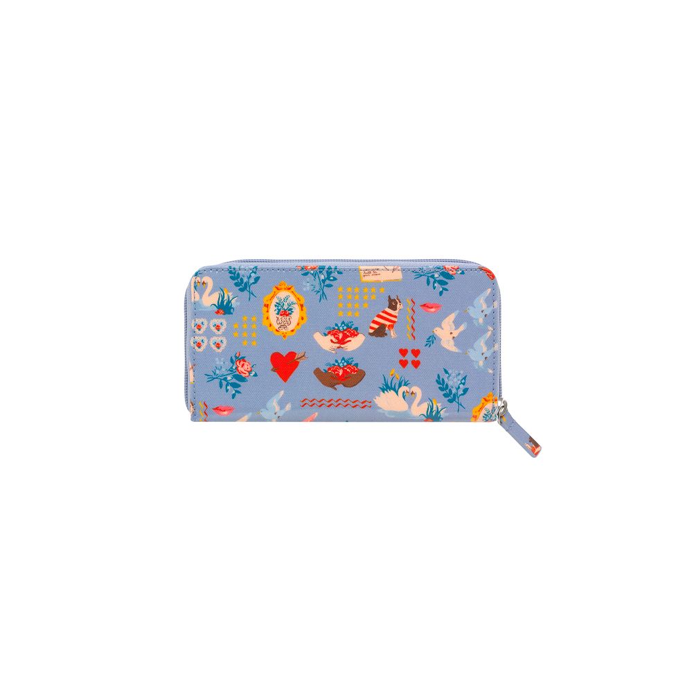 Ví nữ dài/Continental Zip Wallet - Dreamer Multi - Blue