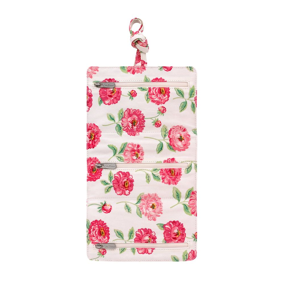 Túi đựng trang sức/Jewellery Roll - Dahlia - Cream