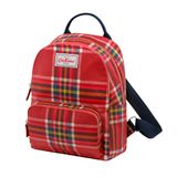  Ba lô đi học/đi làm/Small Pocket Backpack - Clarendon Check - Ruby 