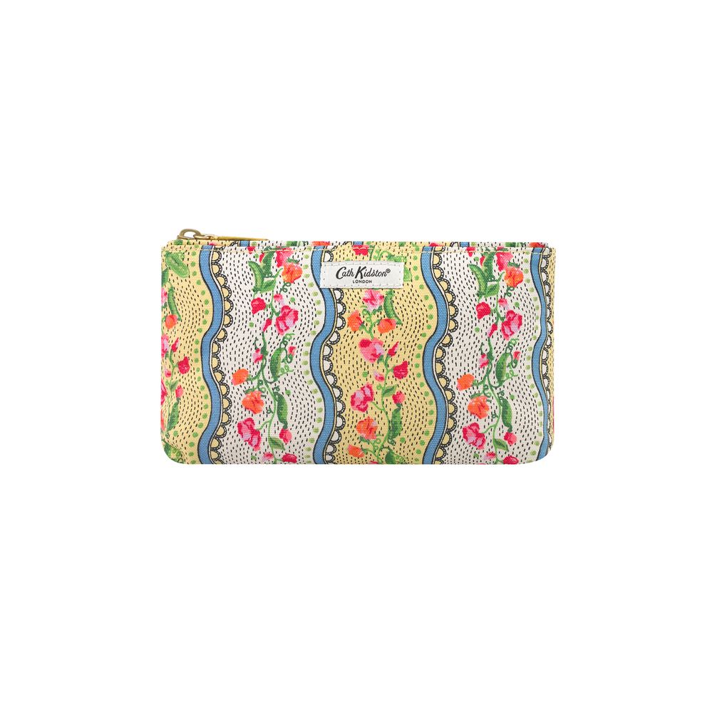Túi đựng mỹ phẩm/Zip Make Up Bag - Sweet Pea Stripe Small - Yellow