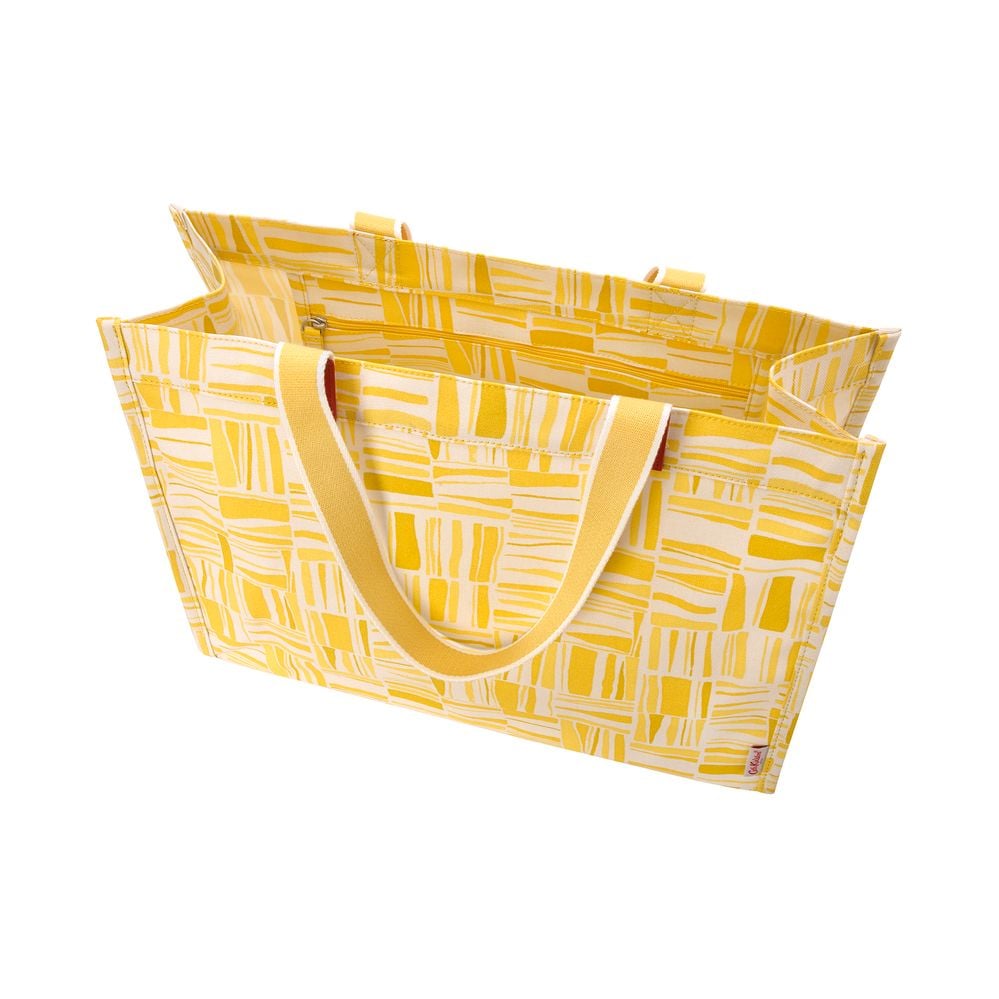Túi đeo vai /The Milly Tote - Painted Woodblock - Yellow