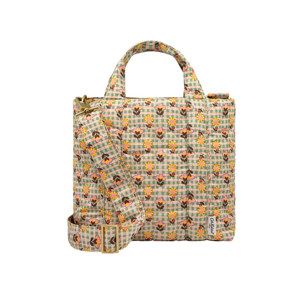 Túi đeo chéo/The Quilt Cross Body - Check Ditsy - Green