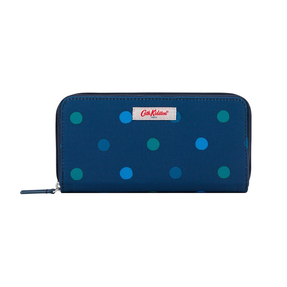  Ví nữ dài/Continental Zip Wallet - Power Spot - Navy 