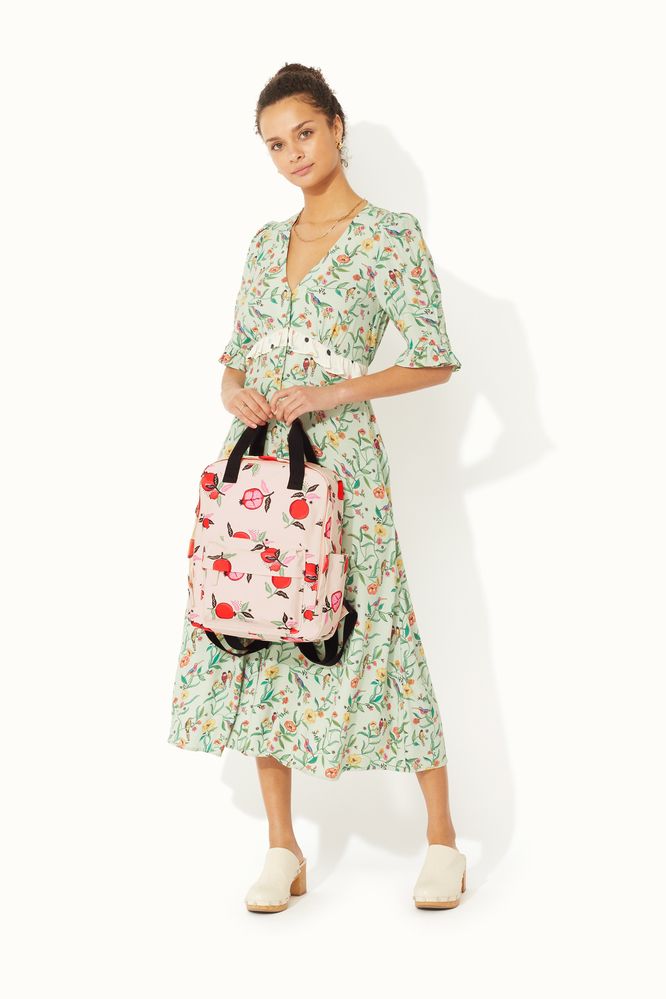 Ba lô đi học/đi làm/Utility Backpack - Pomegranate - Cream