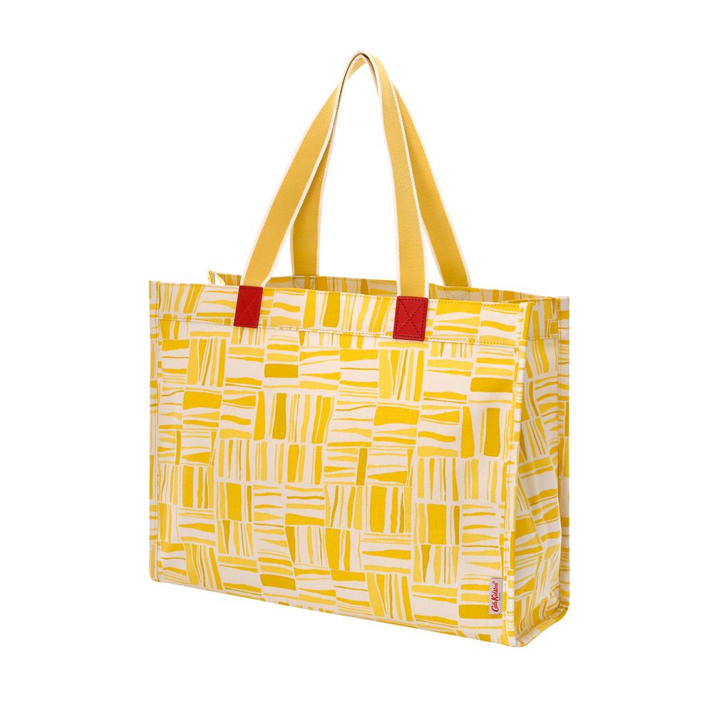 Túi đeo vai /The Milly Tote - Painted Woodblock - Yellow