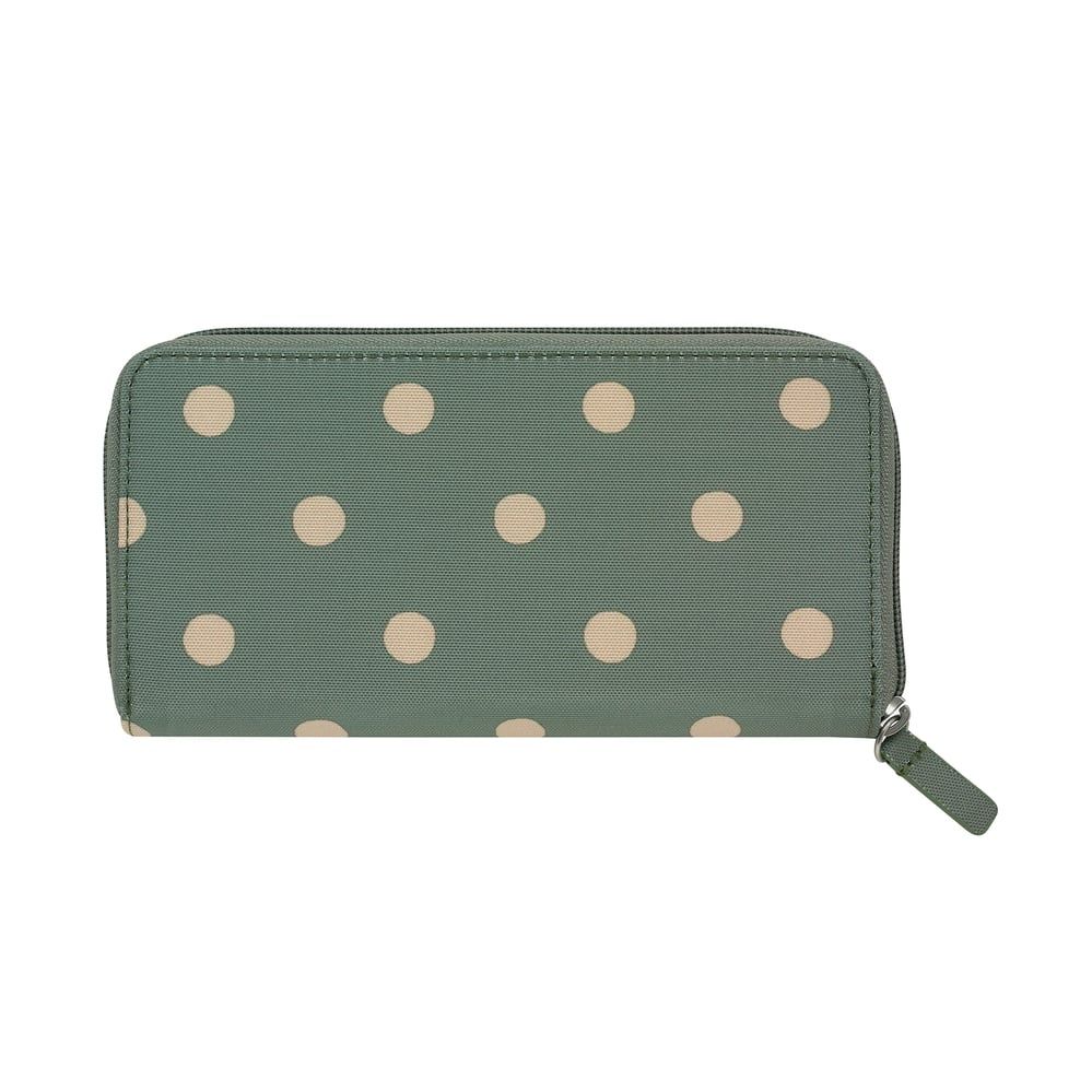Ví nữ dài/Continental Zip Wallet - Spot - Sage
