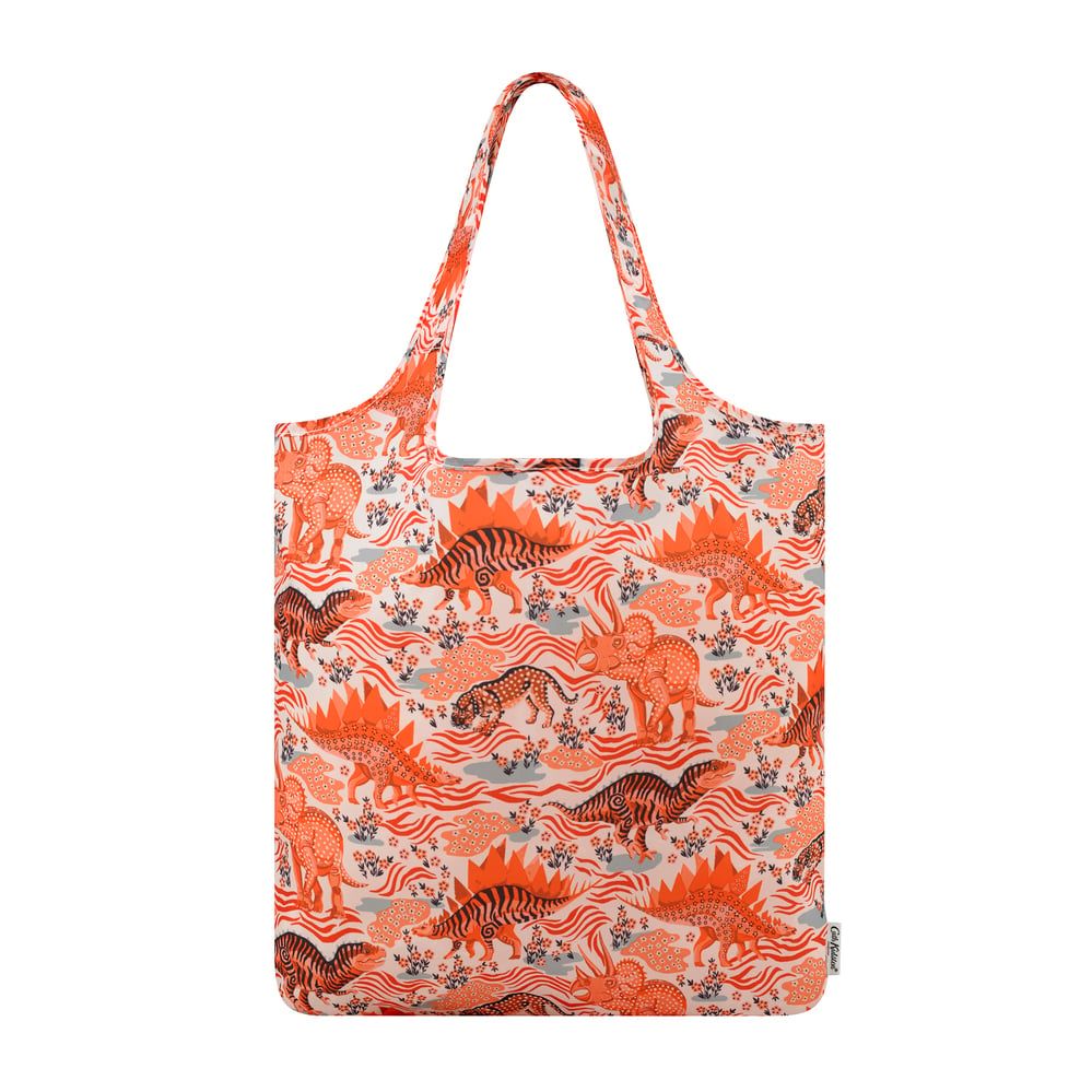 Túi đeo vai xếp gọn/Foldaway Shopper - Camo Dino - Cream -1041774