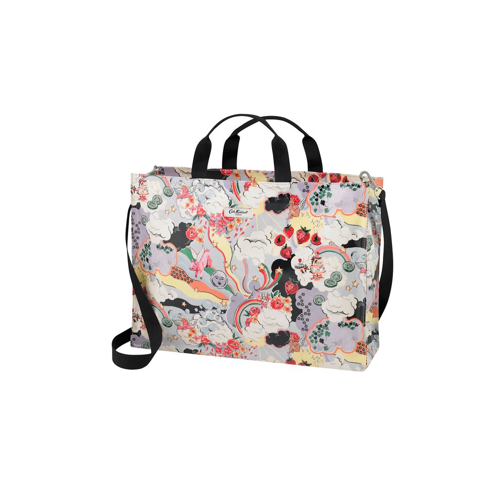 Túi đeo vai/Strappy Carryall - Self Care - Blue/Grey